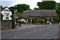 Pub and cottages at Barford St Martin