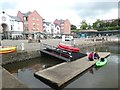 Canoe launching deck, Exeter Canal Basin