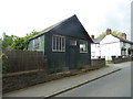 Old corrugated building in Worthen