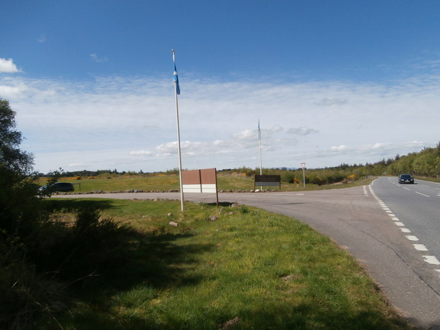 Entrance to the Culloden Battlefield site