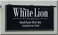 Sign on the White Lion, Knighton