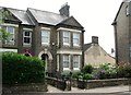 Terraced houses by the junction of Thorpe and Cedar roads