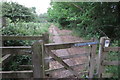 Footpath into the Felmersham Gravel Pits