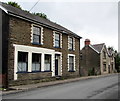 Stone houses on the west side of Caerphilly Road, Ystrad Mynach