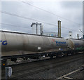 Cement wagons through Warrington