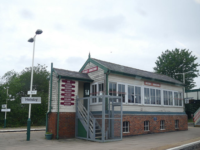Helsby Junction signal box