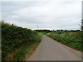 Minor road towards Shortwood