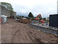 Building site where once there was a bungalow, Chepstow Garden City