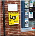 Defibrillator on the High Street, Stone