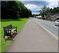 White Rose Way bench, New Tredegar