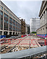 Paradise Street: tramway construction