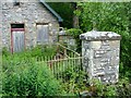 SO0156 : Brynwern Toll Bridge, surviving toll house and Western entrance by Peter Evans