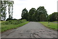 Single track road to Chetwode