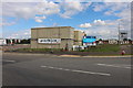 Warehouse estate under construction on Longlands Road, Bicester