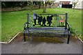 War Memorial Bench off Main Street, Carlton