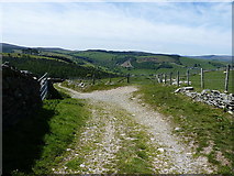 SJ0435 : Track junction at 377m by Richard Law