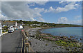 Mill Road (B3294) and the beach, Coverack