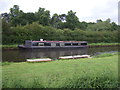 Narrow boat on the Staffordshire and Worcestershire Canal