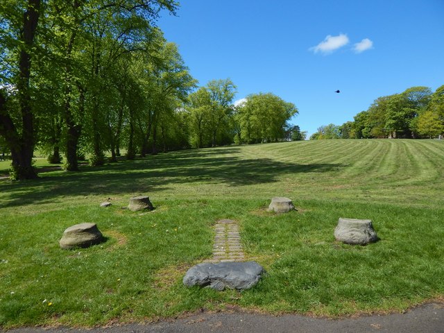 Brodie Park the Dooslan Stane Lairich Rig Geograph Britain