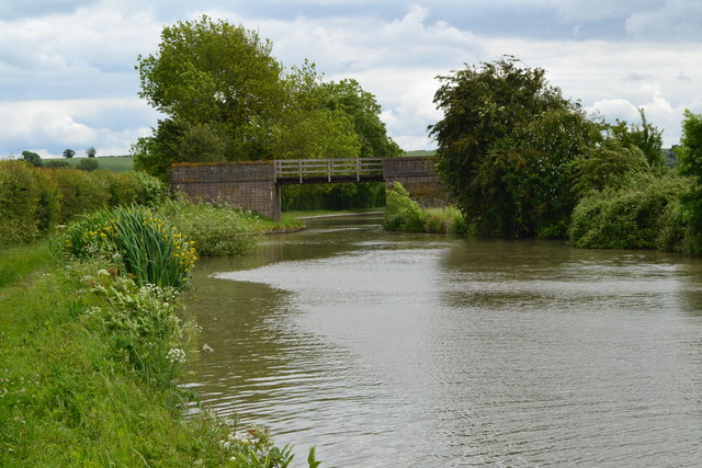 Grand Union Canal near bridge No 42 © David Martin :: Geograph Britain ...