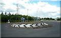 Roundabout on Parkmanor Avenue