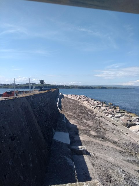 Harbour defences Portrush