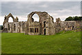 SJ5415 : Haughmond Abbey, Abbots' House and Refectory by David Dixon