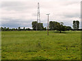 Farmland north of Attingham Park