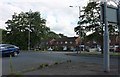 Bicester Road at the junction of Devereux Place