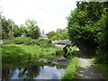 On the towpath of the Montgomery Canal near Belan Church