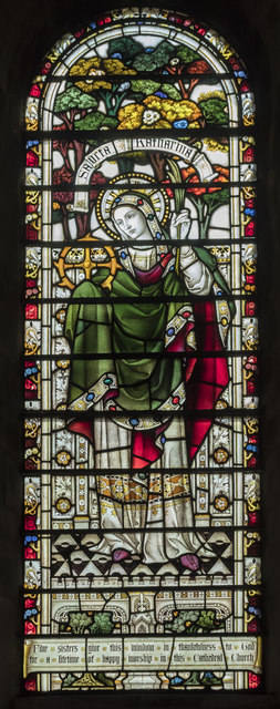 South ambulatory window, Norwich Cathedral by Julian P Guffogg