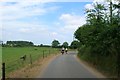 Cyclists on Ferry Road, Iken