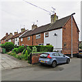 Edwinstowe: cottages on Mill Lane