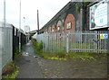 SE2932 : Footpath to the city, Bridge Road, Holbeck, Leeds by Humphrey Bolton