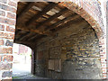 Archway detail on Northgate, Horbury