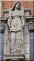 Female figure on the former Digbeth Institute