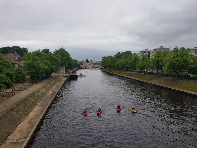 Kayakers on the Ouse