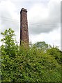 Chimney stack of derelict flax mill on the Monaghan Road