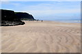 C7536 : Ripples in the sand, Downhill Beach by Kenneth  Allen