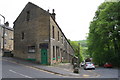 Violet Terrace houses viewed across Park Road