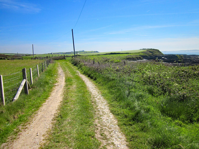 Towards Trefadog on the Anglesey Coastal Path