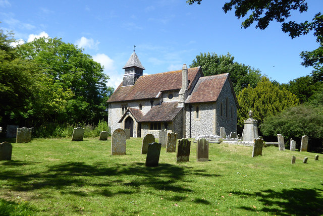 Whitfield church © Robin Webster cc-by-sa/2.0 :: Geograph Britain and ...