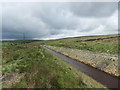 SD9815 : Rishworth catchment drain by David Brown
