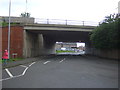 M53 Motorway bridge over the A5032, Ellesmere Port