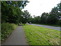 Path beside the A5117