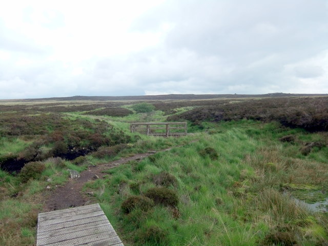 Footpath at Little Dove Lowe © David Brown cc-by-sa/2.0 :: Geograph ...