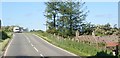 Asbestos roofed cottage on the A25 outside Belleek