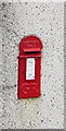 SO1403 : King George V postbox in a Greenfield Street wall, New Tredegar by Jaggery