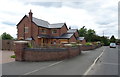 New houses on Hermitage Road, Saughall 