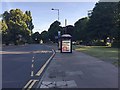 Bus stop at the northeast end of Sutton Road, north Birmingham